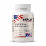 American Premium Vitamins by Alanta Magnesium Bisglycinate 400 mg, 60 vegetable capsules