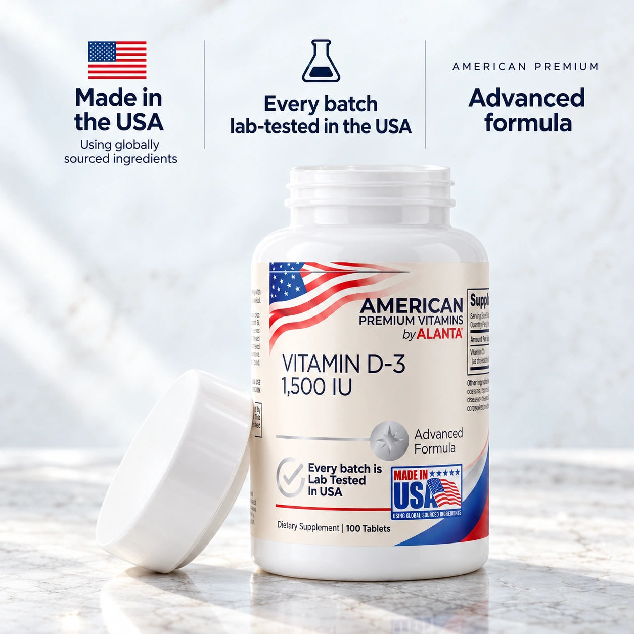 Original American Premium Vitamin D-3 product image
