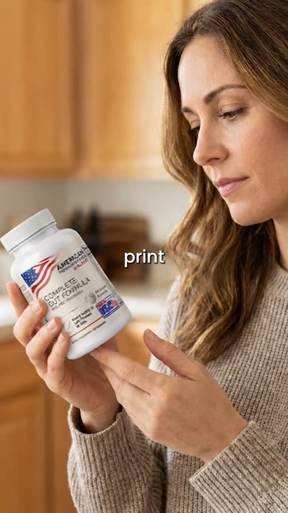 A frame from the American Premium Complete Gut Formula product film